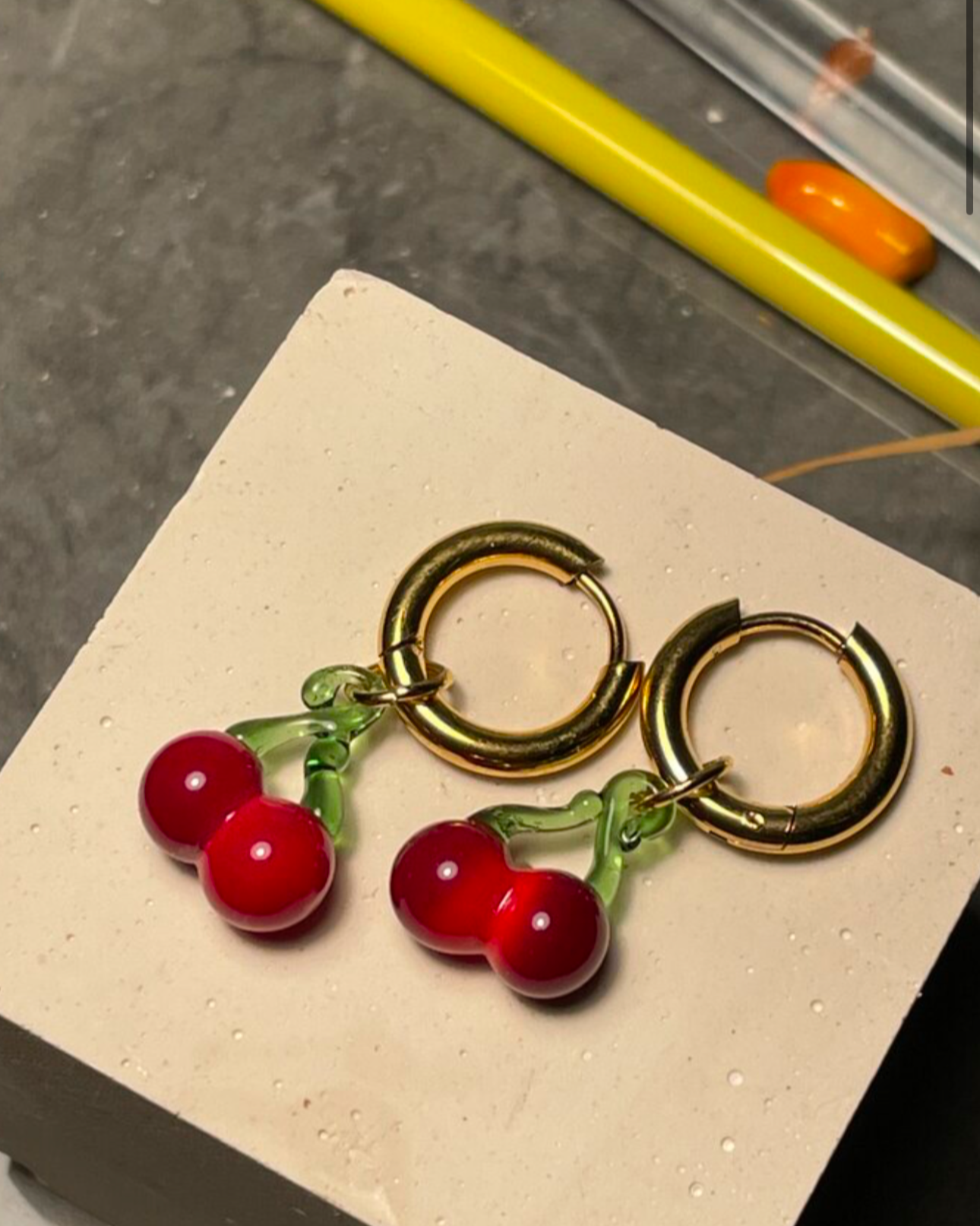 Sweet Cherry Earrings