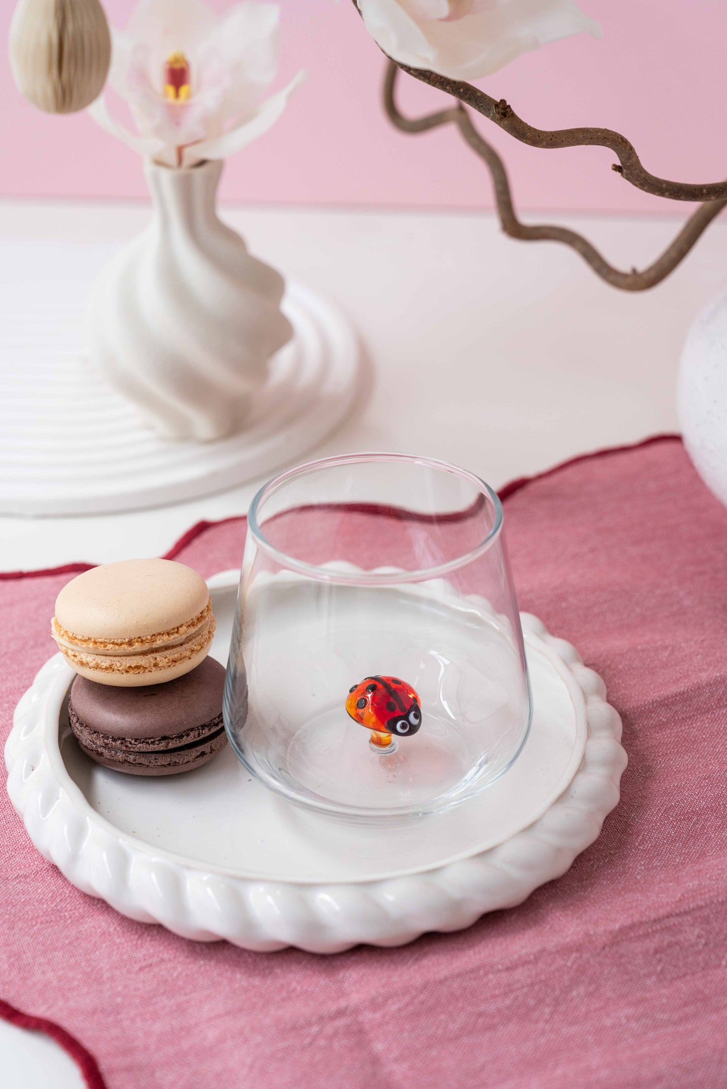 Ladybug Glass