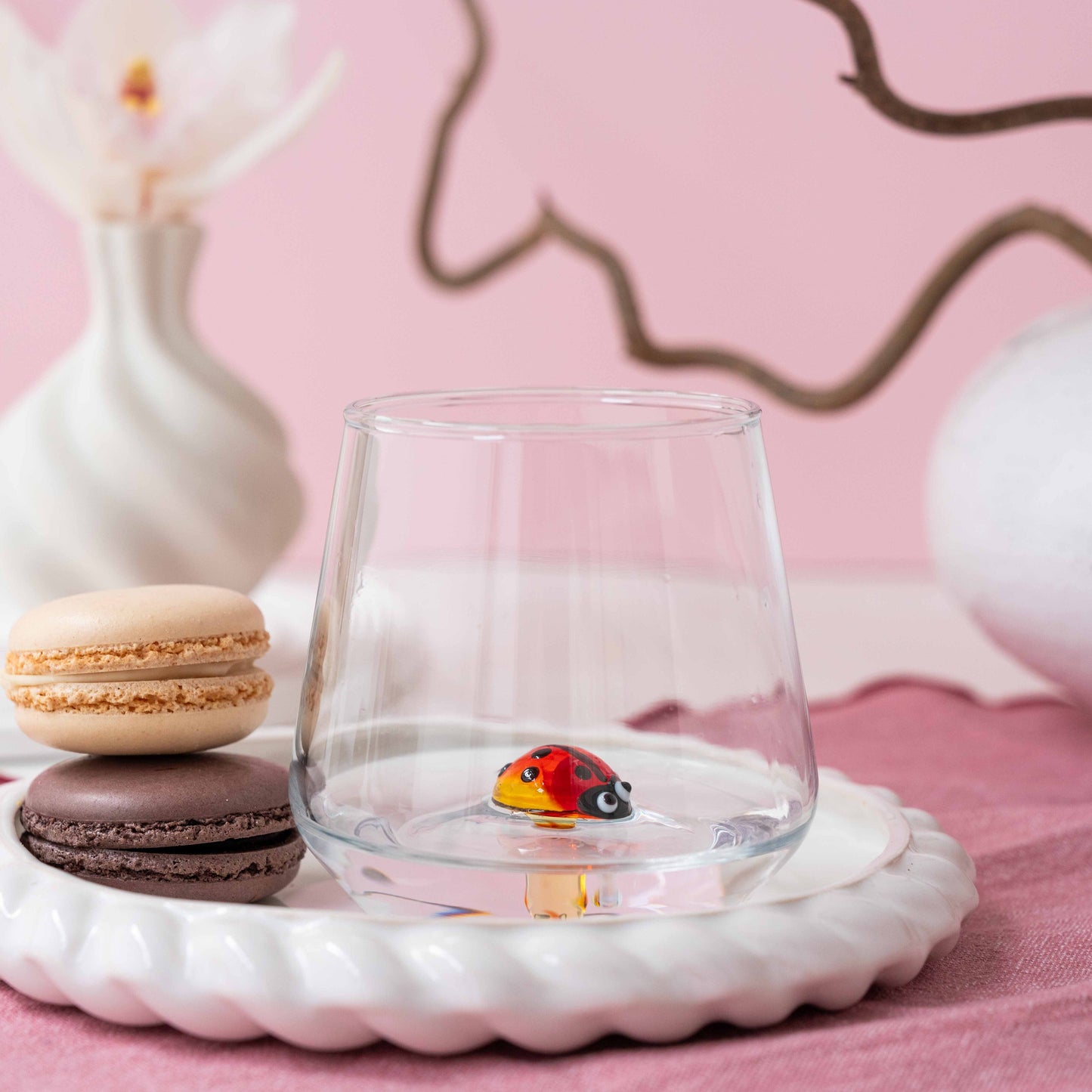 Ladybug Glass