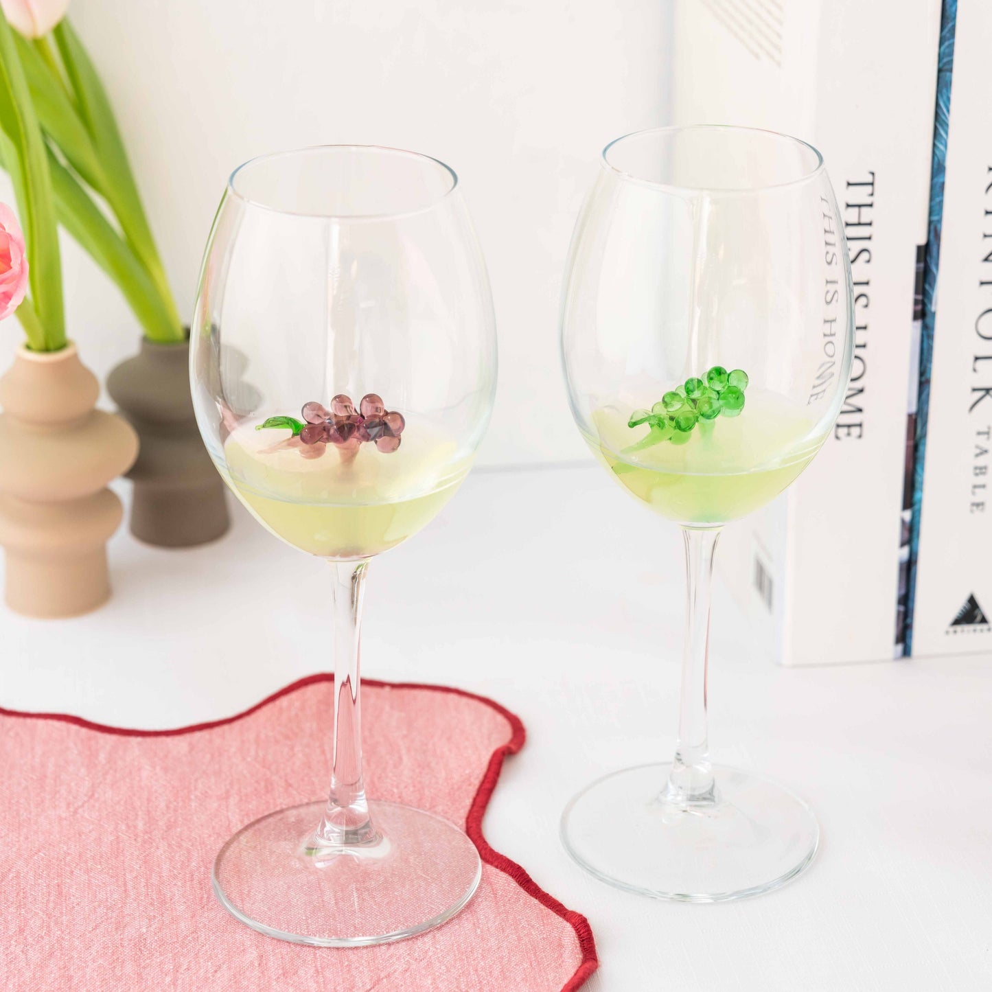 Grape Wine Glass
