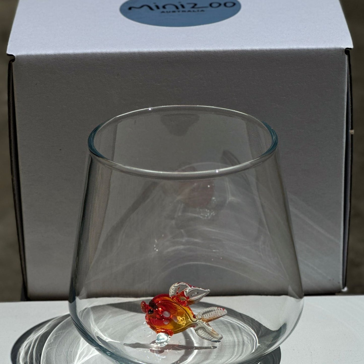Red Fish Glass