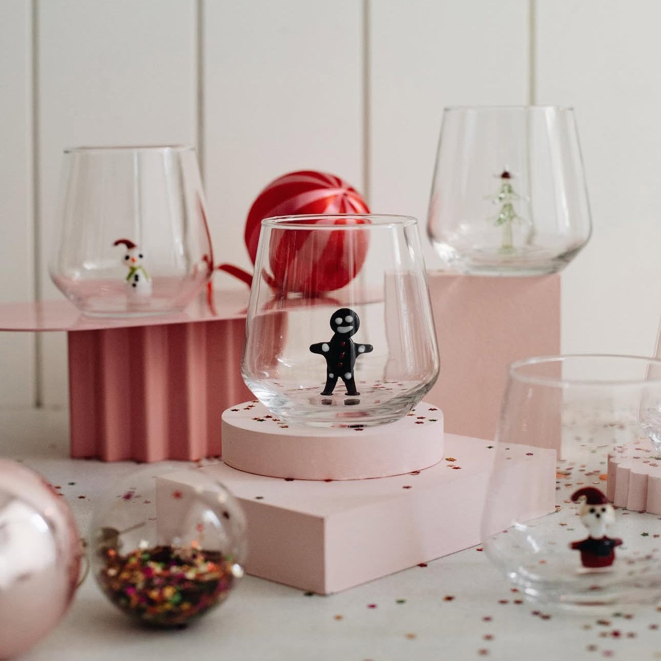 Christmas Glass Set