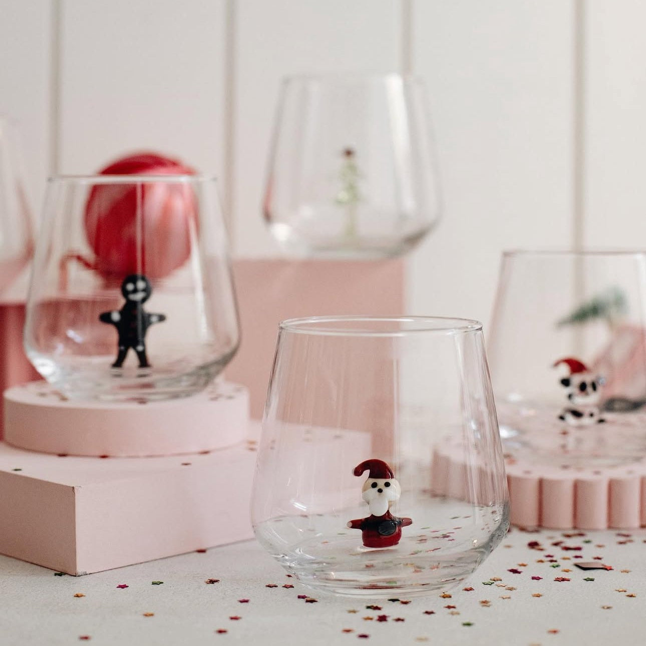 Christmas Glass Set