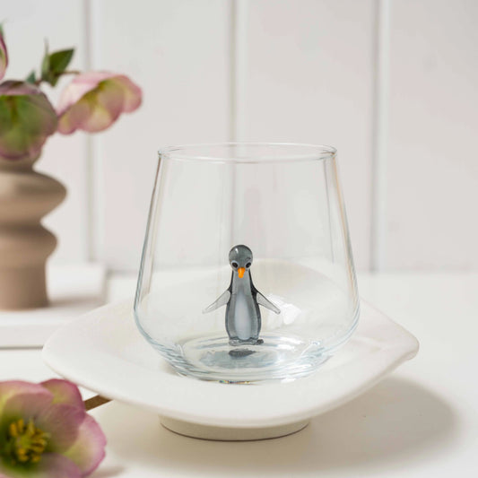 Penguin Glass (Transparent)