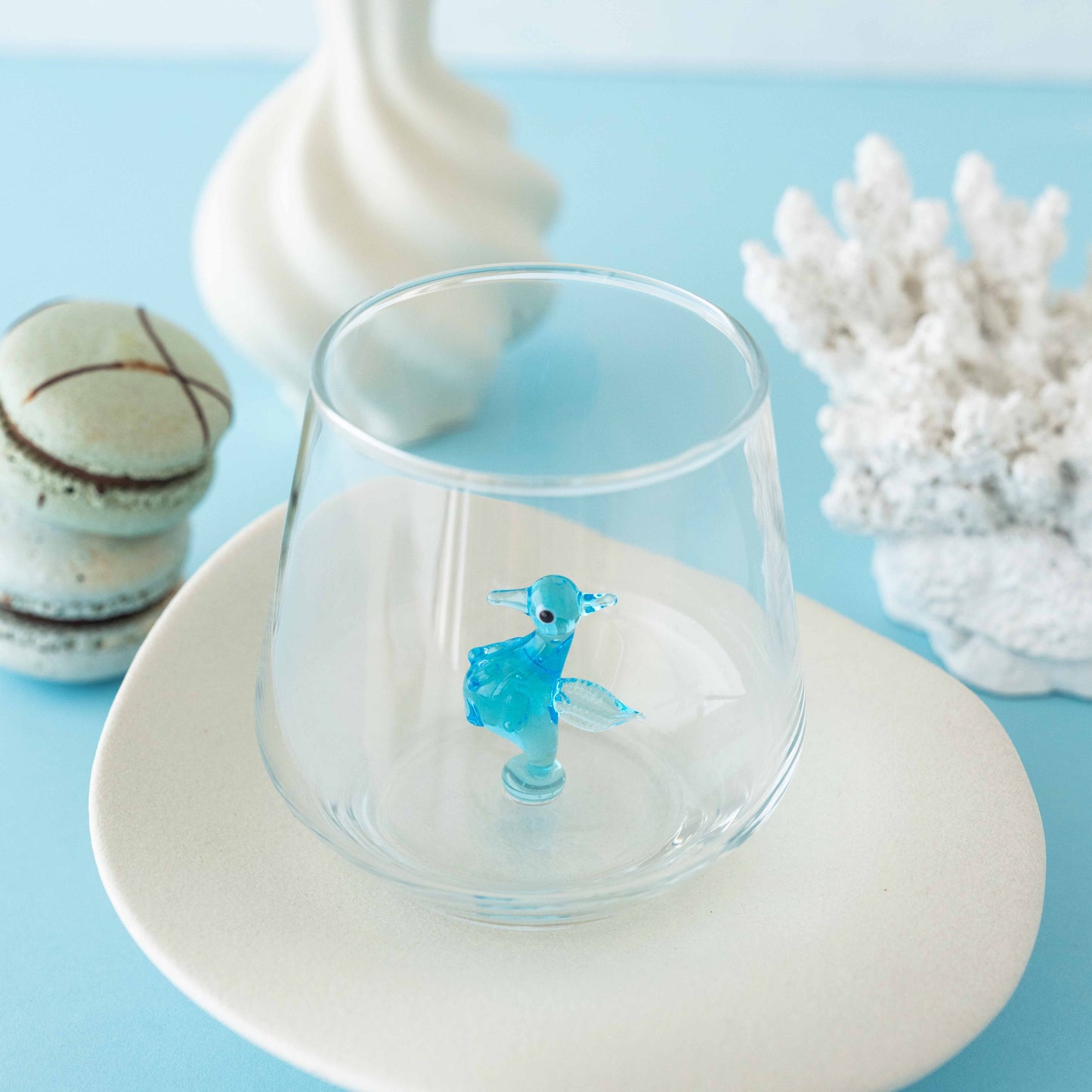 Sea Horse Glass