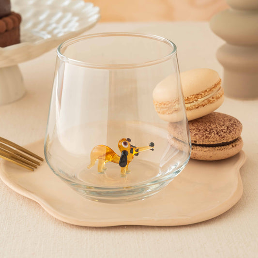 Wiener Dog Glass