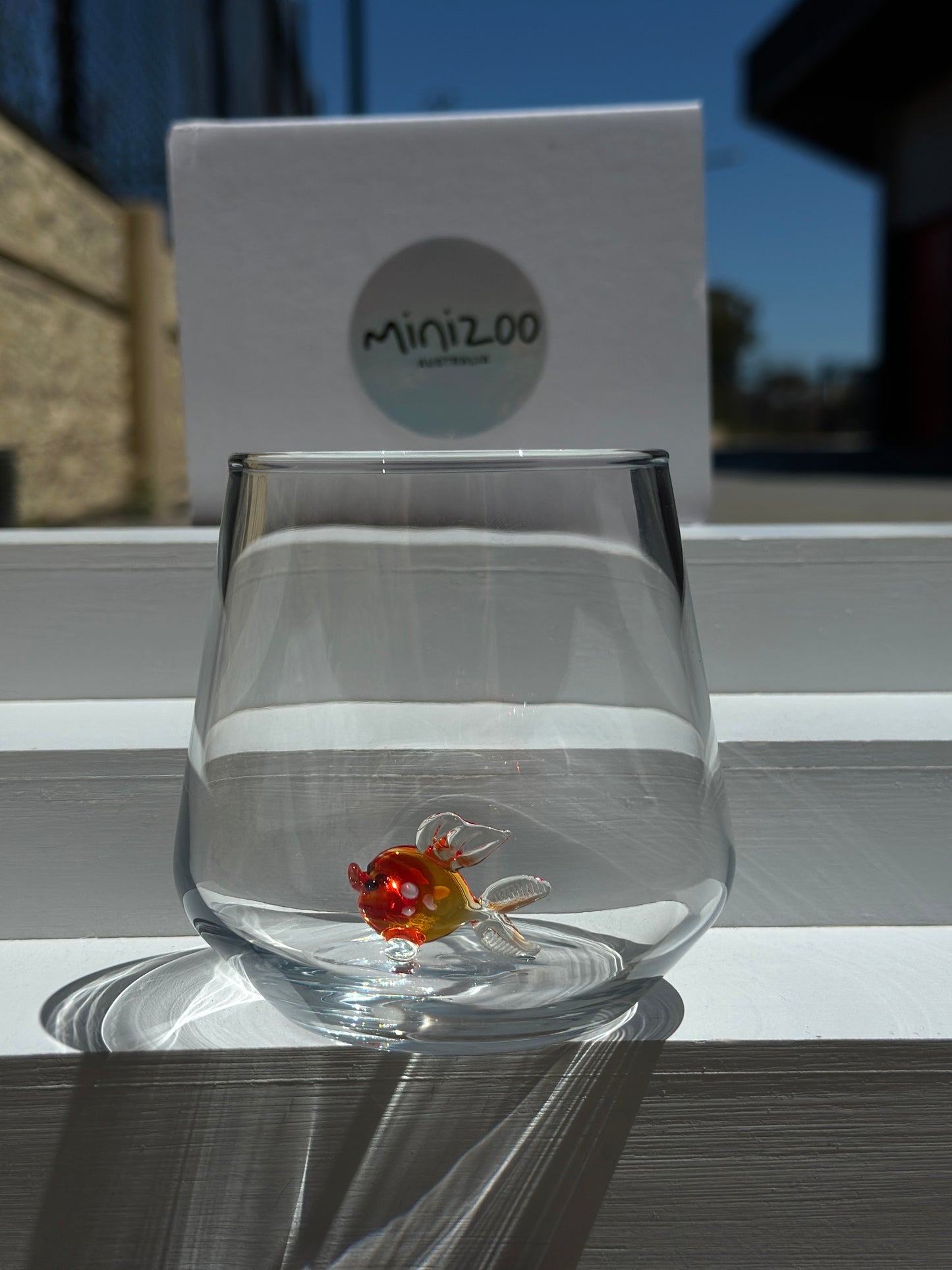 Red Fish Glass