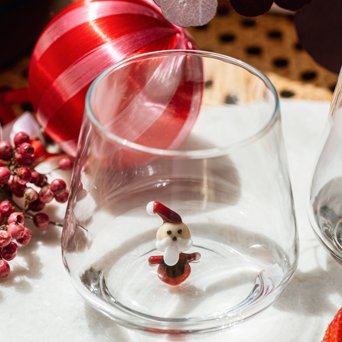 Santa Glass