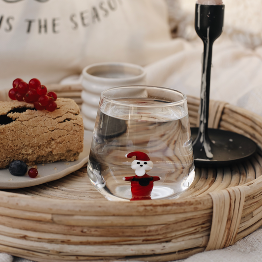 Santa Glass