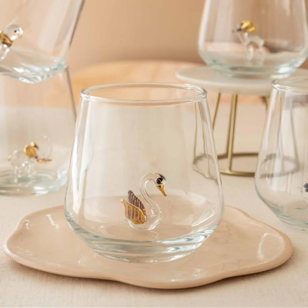 Gold Swan Glass