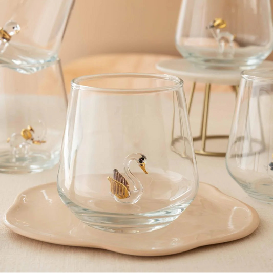 Gold Swan Glass